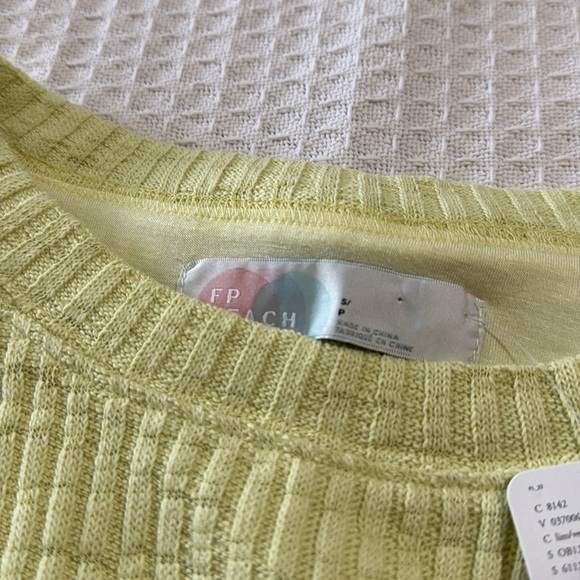 FP Beach‎ NWT Kelsey Bubble Cropped Tee - Picture 10 of 10